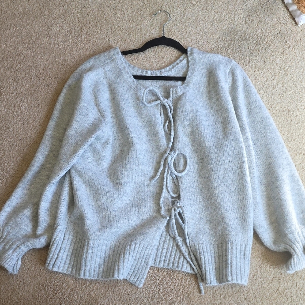 ❗️final Pricedrop ❗️Pink Lily Light Gray Women's Cardigan
